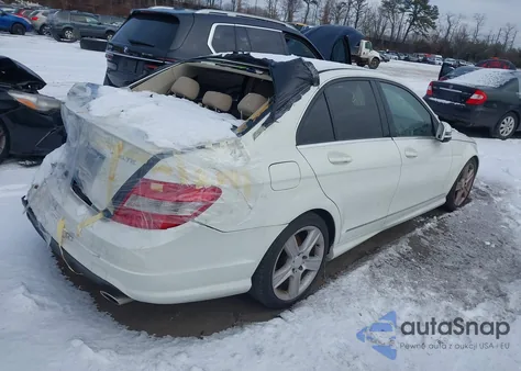 2011 Mercedes-Benz C 300 Sport 4Matic from USA, damaged, VIN WDDGF8BB6BR177005